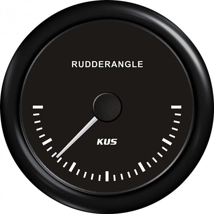 Указатель положения руля (Аксиометр) 85 мм черный/черный (BB) (KY09215)